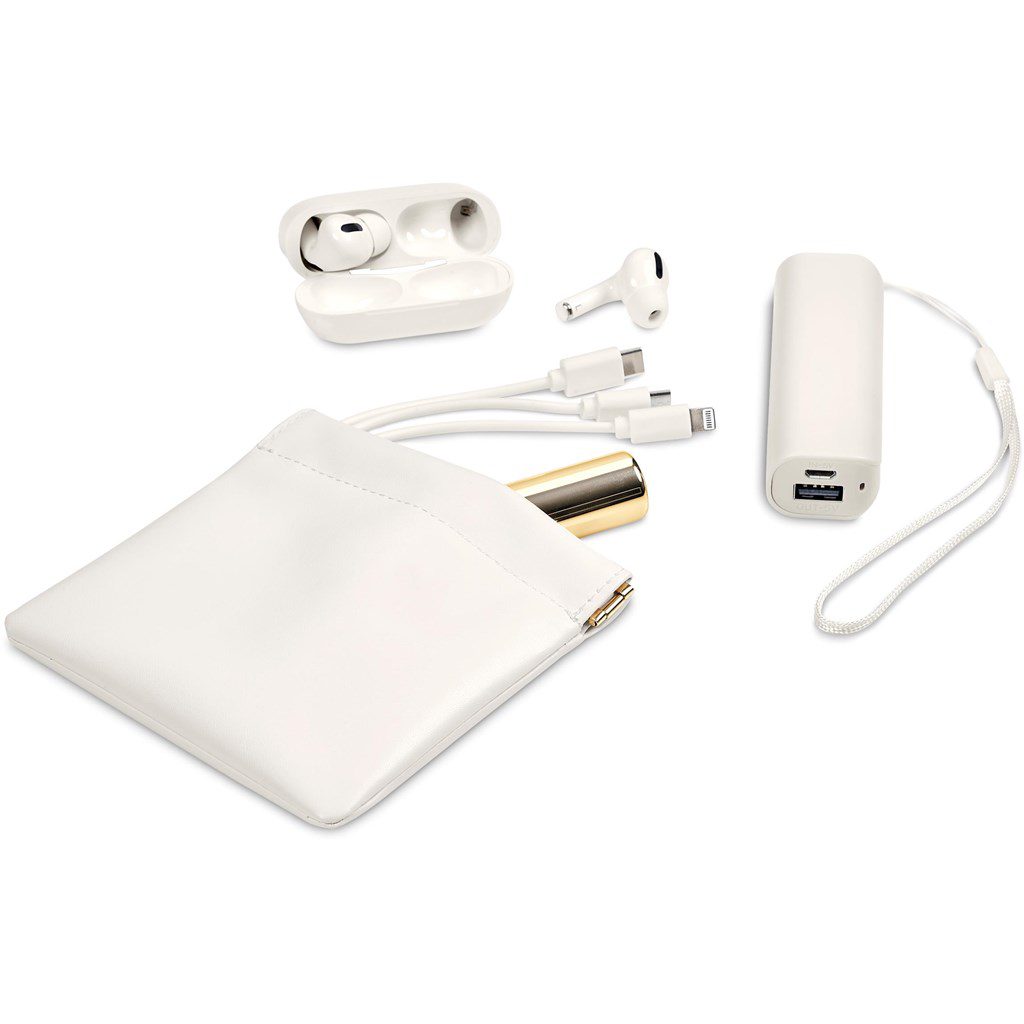 Eva & Elm Plush PU Tech & Accessory Pouch - Image 5