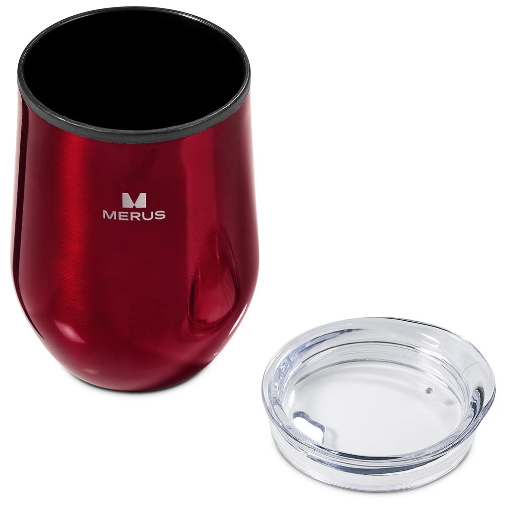 Serendipio Madison Stainless Steel & Plastic Double-Wall Tumbler - 350ml - Image 20