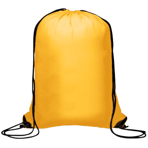 Aero Drawstring Bag Yellow