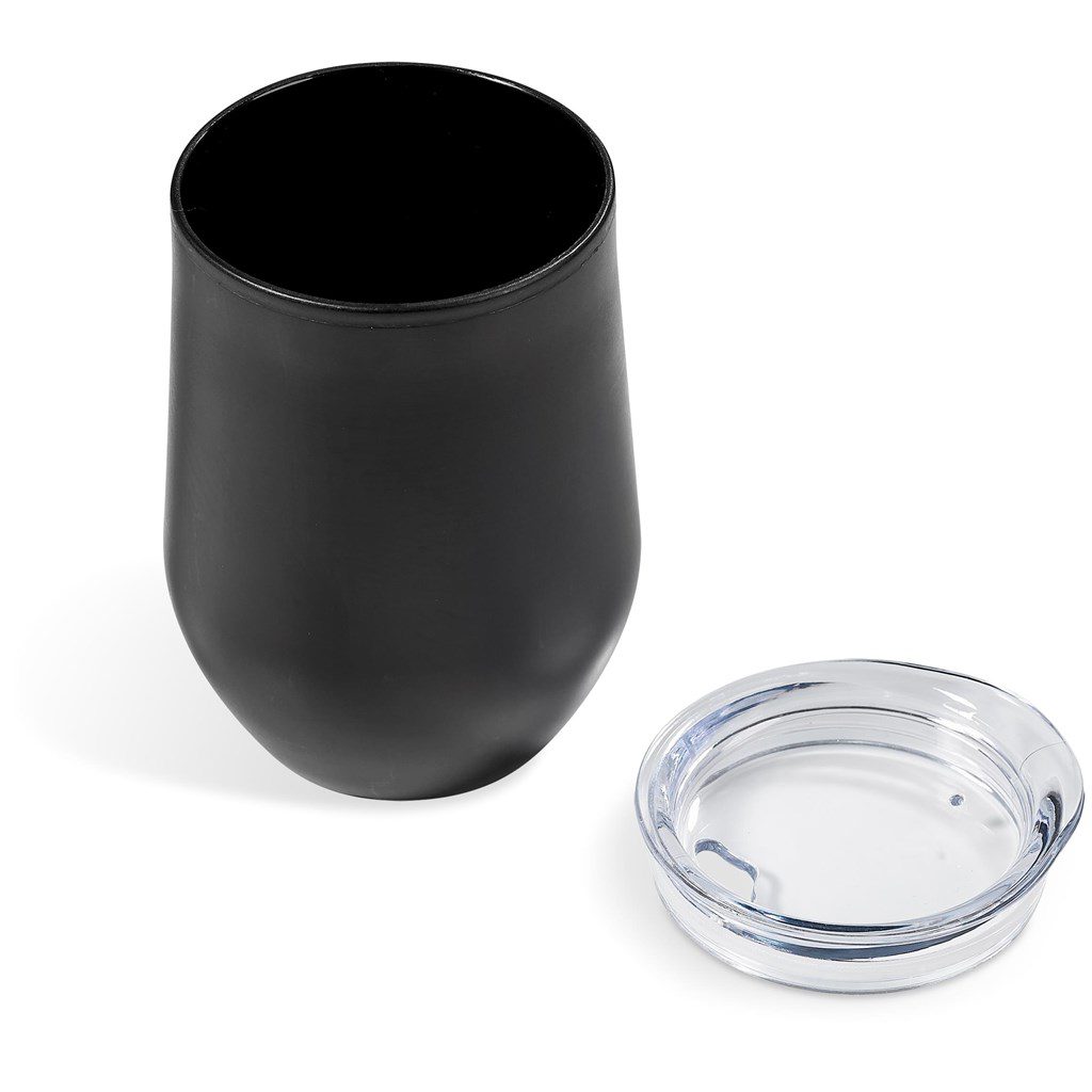 Serendipio Madison Stainless Steel & Plastic Double-Wall Tumbler - 350ml - Image 6