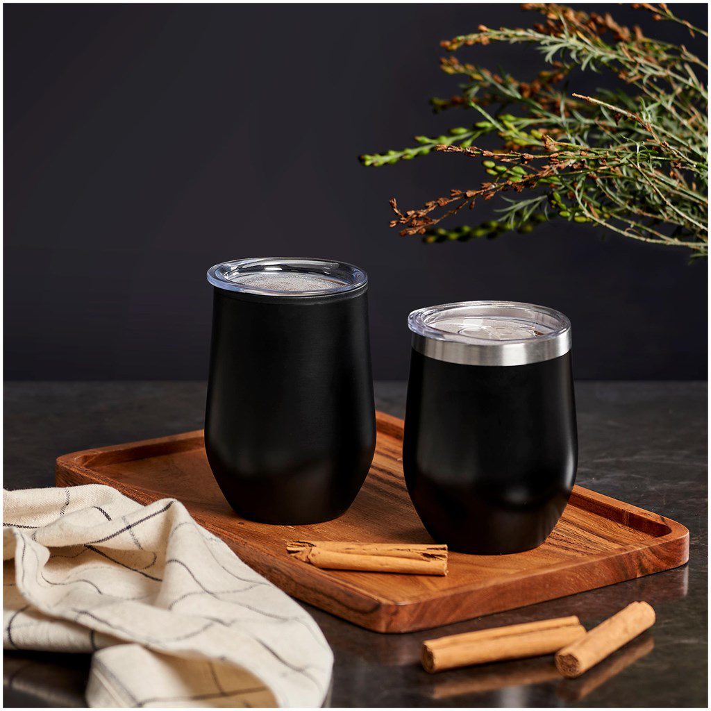 Serendipio Madison Stainless Steel & Plastic Double-Wall Tumbler - 350ml - Image 2