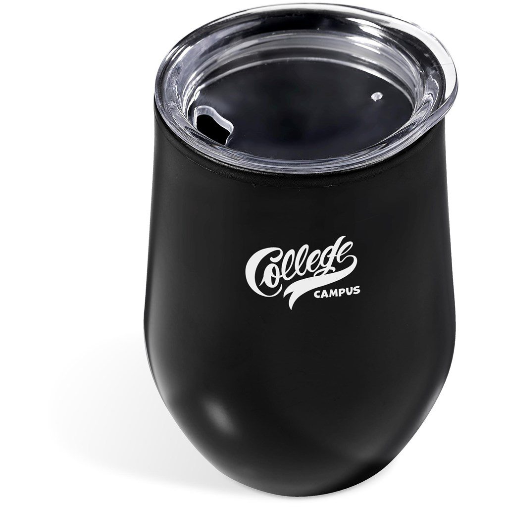 Serendipio Madison Stainless Steel & Plastic Double-Wall Tumbler - 350ml - Image 5