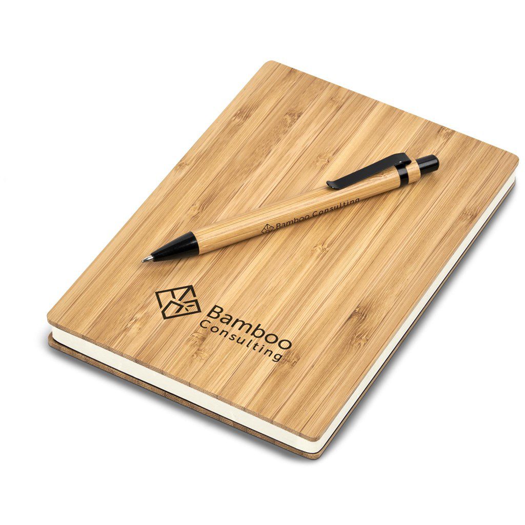 Okiyo Yahari Bamboo Notebook & Pen Set - Image 15