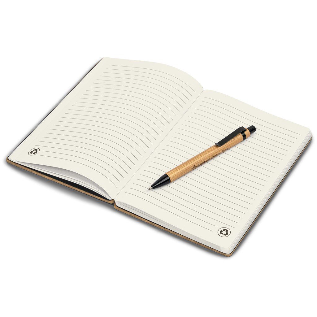 Okiyo Yahari Bamboo Notebook & Pen Set - Image 14
